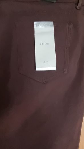 New ESCADA Jeans (Trousers), Brown,  EU 46, UK 16-18