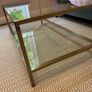 Neptune Brushed Brass coffee table Image 4
