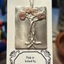 Handmade sterling silver pendants on 18inch necklace. Various types. Image 6