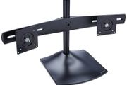 Ergotron DS100 Dual Monitor Desk Stand | Horizontal | Up to 24" Monitors