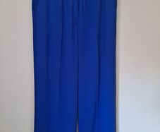 New Marks & Spencer blue trousers size UK 18 S