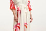 Smashed-lemon dress uk size 10