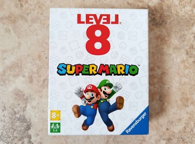 Ravensburger 2025 Nintendo Card Game: Level 8 Super Mario (2-6 Players 8+) NEW
