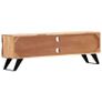 TV Cabinet 140x30x45 cm Solid Acacia Wood Image 7