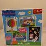 Peppa Pig 4 in 1 Box of jigsaw Puzzles Image 3