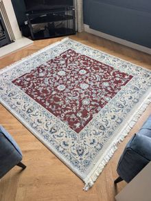 Rugvista Nain Florentine Rug - Dark red 200x200