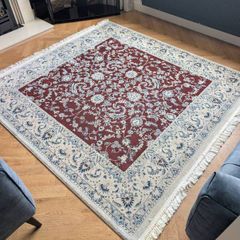 Rugvista Nain Florentine Rug - Dark red 200x200