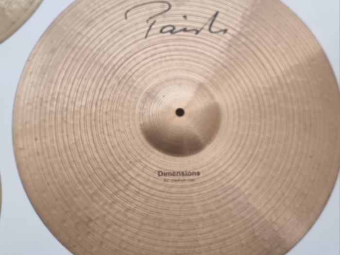 Paiste and Zildjian cymbal range