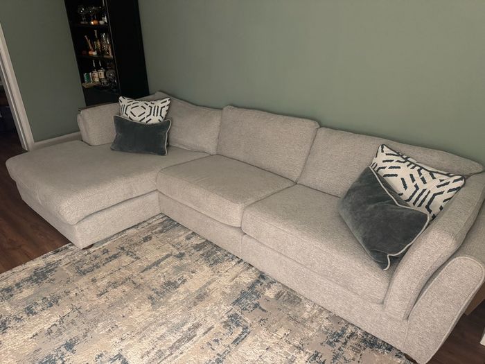 L left hand side DFS large sofa