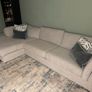 L left hand side DFS large sofa Image 9