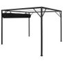 Garden Gazebo with Retractable Roof Canopy 3x3 m Anthracite Image 5