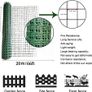 Plastic Garden Fence Animal Barrier, 1 x 20M [Heavy Duty] Outdoor Safety Temporary Fence Plastic Fencing Roll with 30Pcs Cable Ties, Reusable Netting for Construction Rabbits Chicken Lawn (Green) Image 2
