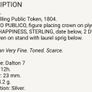 Ireland 1804 Silver Shilling Public Token Beautiful Grade Scarce Image 4