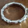 Beautiful silver ton bracelet. Image 6