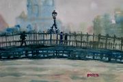 halfpenny  .. for your thoughts watercolour