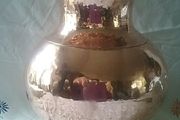 Large Hammered Copper Vase