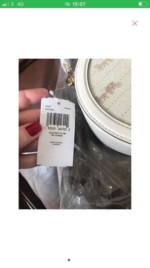 new real authentic coach bag