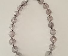 Clear-Beaded Necklace