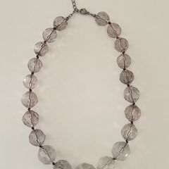 Clear-Beaded Necklace