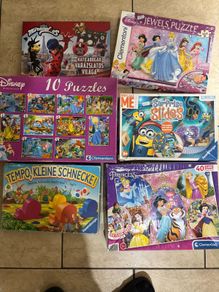 Puzzles and board game