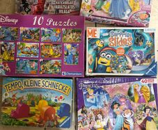 Puzzles and board game