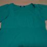 Green double layer top BNWOT Size 14 Image 2
