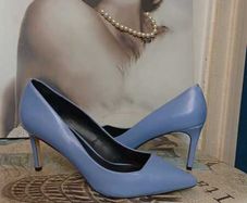 Blue High Heels Size 9