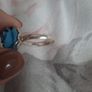 vintage sterling silver rose ring Image 6