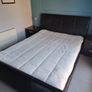Kingsize Bed Frame and bedside tables Image 2