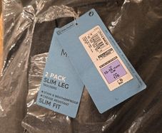 Boys M&S grey 15/16 twin pack