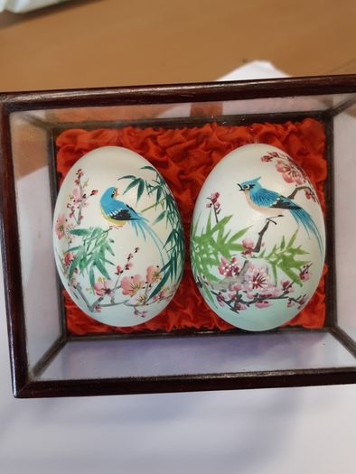 Eggs handpainted