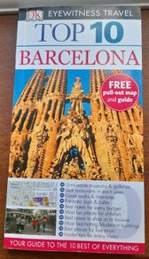 Lonely planet travel books Madrid & Barcelona