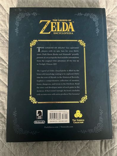 The Legend of Zelda Encyclopedia Hardcover
