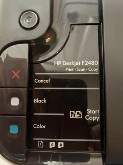 Hp Deskjet Printer F2480 (3-in-1) suitable for Parts Only