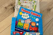 Double sided jigsaw and book times tables