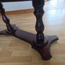 Dark Mahogany Wood Coffee Table Image 5