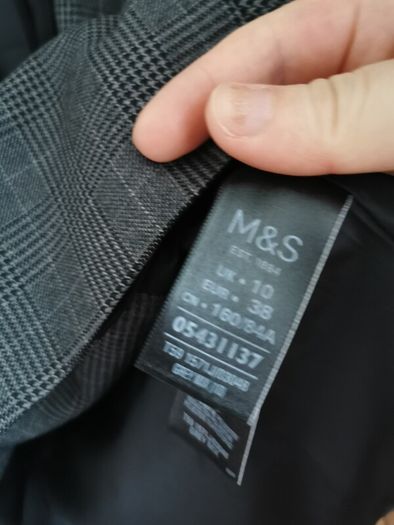 BNWT - M&S grey mix blazer UK 10