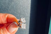 Silver earings