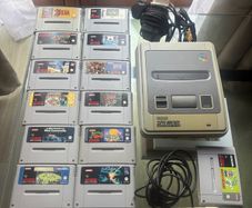 SNES super Nitendo  and  tv 42