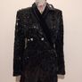 Black Sequin Pocket Playsuit new with tags Image 5