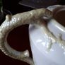 VINTAGE Belleek China,  22 piece  vintage Tea Set (Green Mark) Image 2