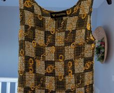 Valentina vintage polyester top