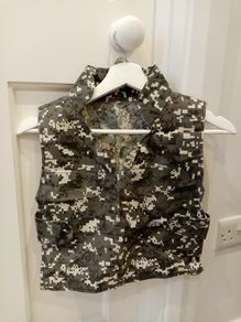 Army dress up vest