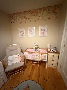 baby bassinet/ Cot - Perfect for Small Spaces