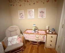 baby bassinet/ Cot - Perfect for Small Spaces