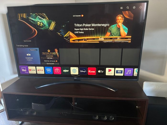 LG 4K Smart TV + Soundbar