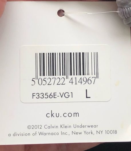 Calvin Klein underwear set - sz 36 D