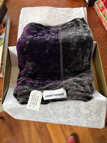 Gerry Weber Silk Blend ( Chenille Like ) New / Boxed Purple / Black / Grey / Charcoal