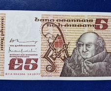 Ireland 5 Pound 1977 Banknote