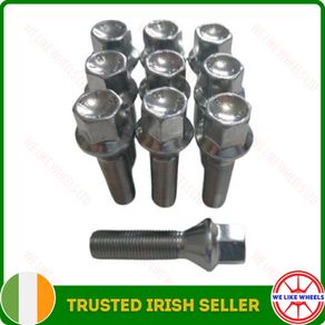 10 x New Extended Bolts (45mm) Audi, Volkswagen, Seat, Skoda, Mercedes (D10) Delivery
